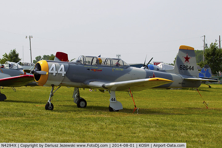 N4294X, 1968 Nanchang CJ-6A C/N 2532060, Nanchang CJ-6A  C/N 2532060, N4294X