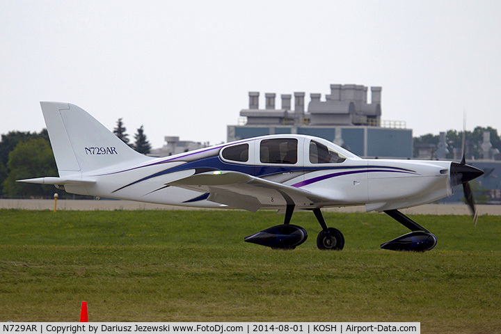 N729AR, Team Tango Foxtrot C/N F-008, Foxtrot 4  C/N F-008, N729AR