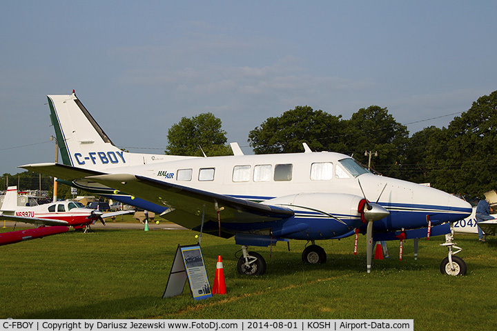 C-FBOY, 1968 Beech A65 Queen Air C/N LC 302, Beech A65 Queen Air  C/N LC 302, C-FBOY