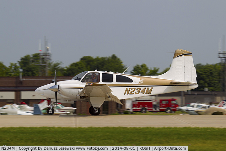 N234M, 1963 Beech D95A Travel Air C/N TD-560, Cessna 320D Executive Skyknight  C/N 320D0069, N234M