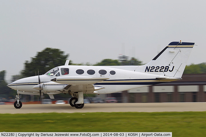 N222BJ, 1974 Beech C90 King Air C/N LJ-636, Cessna 414 Chancellor  C/N 414-0264, N222BJ