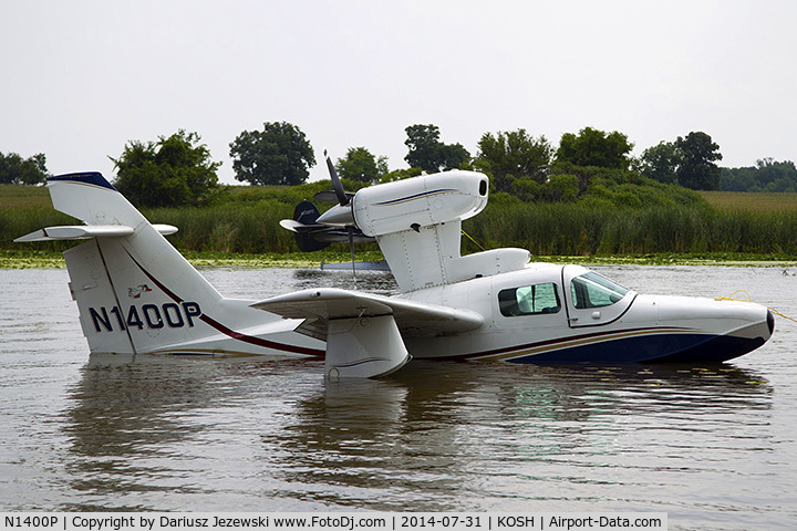 N1400P, 1983 Aerofab Inc Lake LA-4-250 C/N 3, Lake LA-4-250 Renegade  C/N 3, N1400P