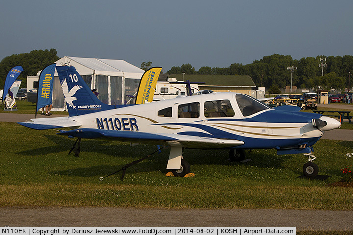 N110ER, 2014 Piper PA-28R-201 Cherokee Arrow III C/N 2844148, Piper PA-28R-201 Arrow III  C/N 2844148, N110ER