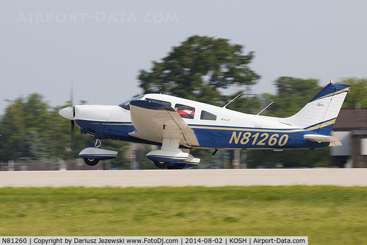 N81260, 1979 Piper PA-28-181 Archer C/N 28-8090155, Piper PA-28-181 Archer II  C/N 28-8090155, N81260