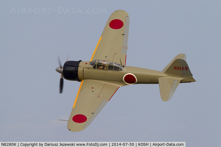 N8280K, 1941 Nakajima A6M2 Model 21 C/N 1498, Nakajima A6M2 Model 21 Zero C/N 1498, NX8280K