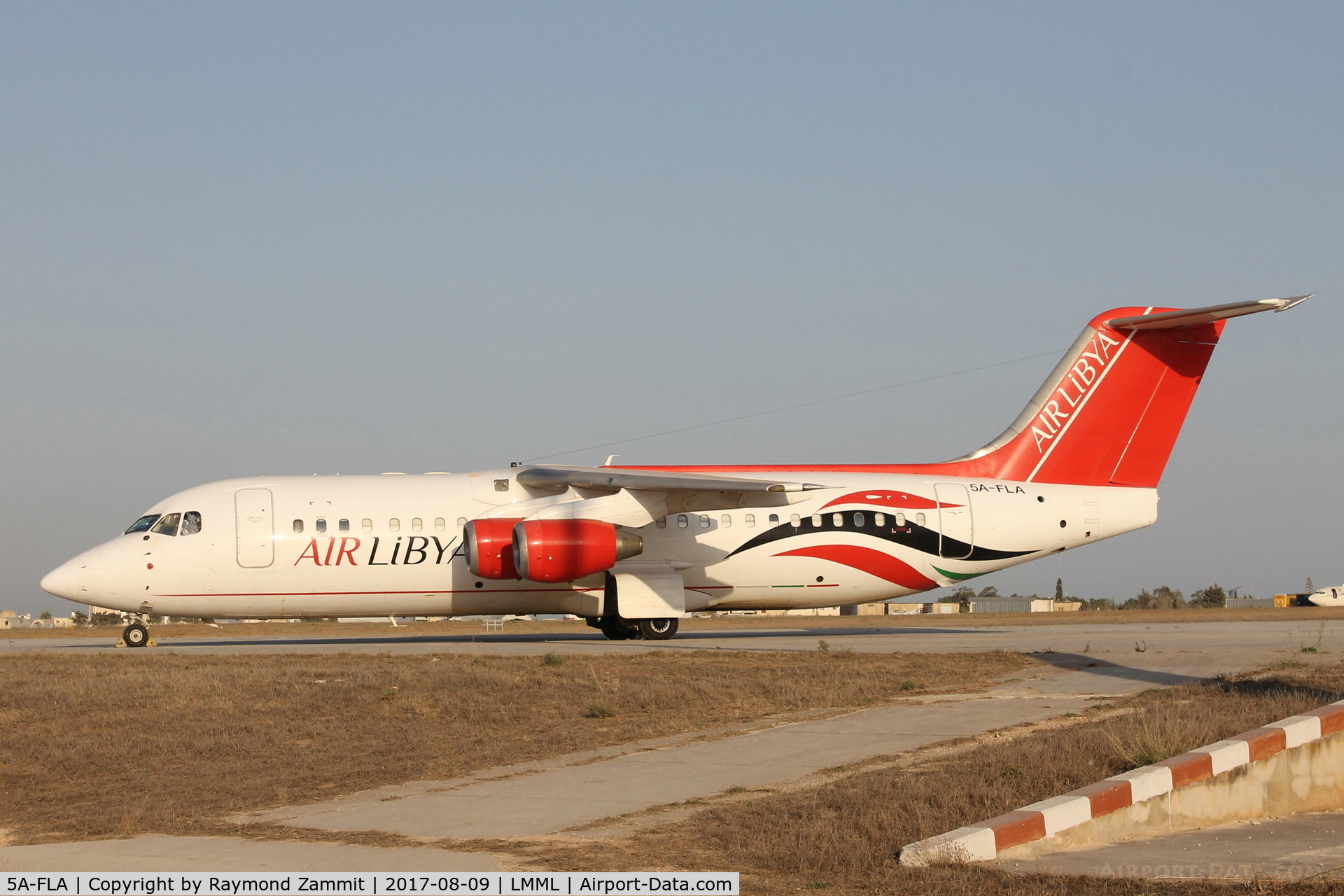 5A-FLA, 1993 British Aerospace Avro 146-RJ100 C/N E3232, Bae 146-RJ100 5A-FLA Air Libya