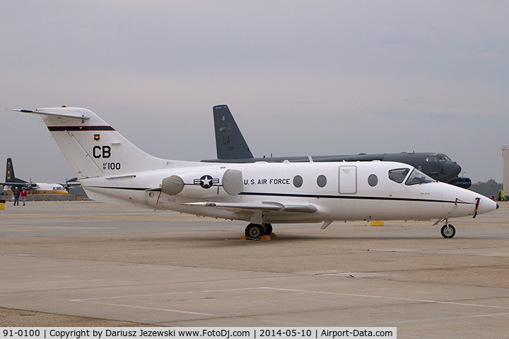 91-0100, 1991 Beechcraft T-1A Jayhawk C/N TT-41, T-1A Jayhawk 91-0100 CB from 48th FTS 