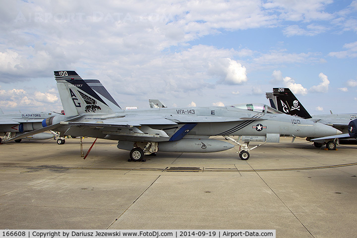 166608, Boeing F/A-18E Super Hornet C/N E104, F/A-18E Super Hornet 166608 AG-100 from VFA-143 