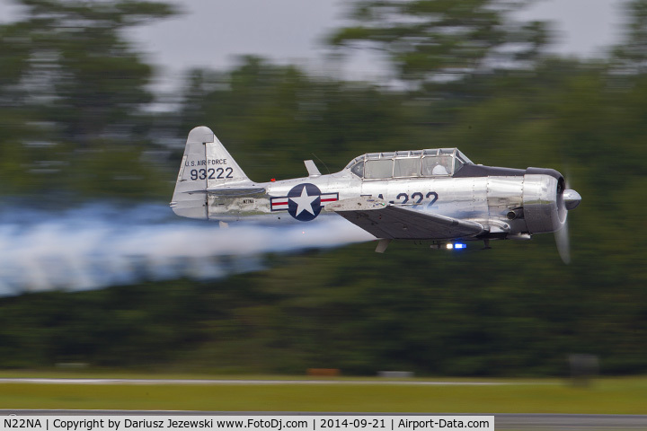 N22NA, 1946 North American T-6G Texan C/N 168-326, North American T-6G Texan C/N 49-3222 - Bill Leff, N22NA