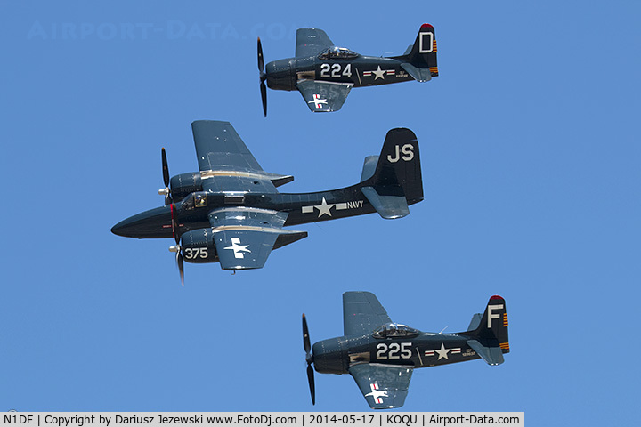 N1DF, 1948 Grumman F8F-2 (G58) Bearcat C/N D.1122, Grumman F8F-2  Bearcat  C/N 121748, N1DF