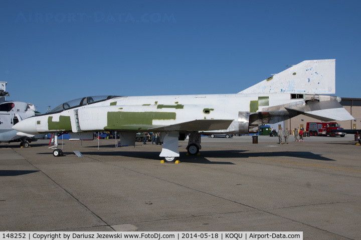 148252, McDonnell F-4A Phantom II C/N 24, McDonnell F-4A Phantom II C/N 24, 148252 Quonset Air Museum