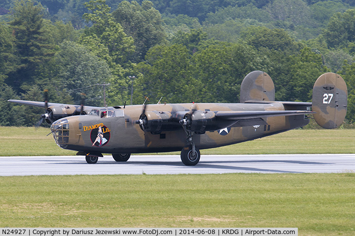 N24927, 1940 Consolidated Vultee RLB30 (B-24) C/N 18, Consolidated Vultee RLB-30 Liberator 