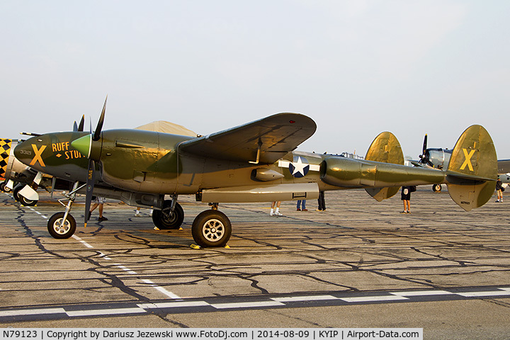 N79123, 1945 Lockheed P-38L-5 Lightning C/N 422-8235, Lockheed P-38L-5 Lightning 