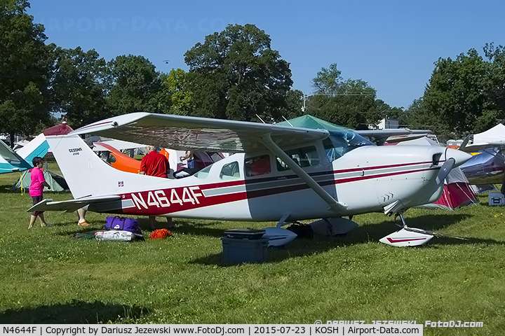 N4644F, 1966 Cessna P206A Super Skylane C/N P206-0244, Cessna P206A Super Skylane  C/N P206-0244, N4644F