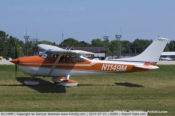 N1149M, 1975 Cessna 182P Skylane C/N 18264232, Cessna 182P Skylane  C/N 18264232, N1149M