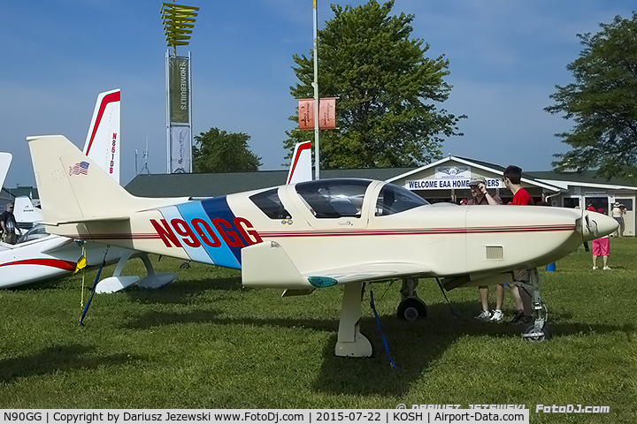 N90GG, 1990 Stoddard-Hamilton Glasair III C/N 3115, Stoddard-Hamilton Glasair III  C/N 3115, N90GG