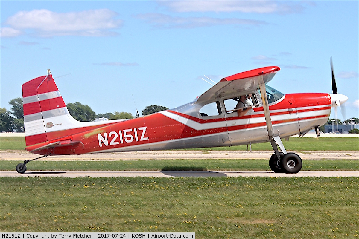 N2151Z, Cessna 180F C/N 18051251, At 2017 EAA Airventure at Oshkosh