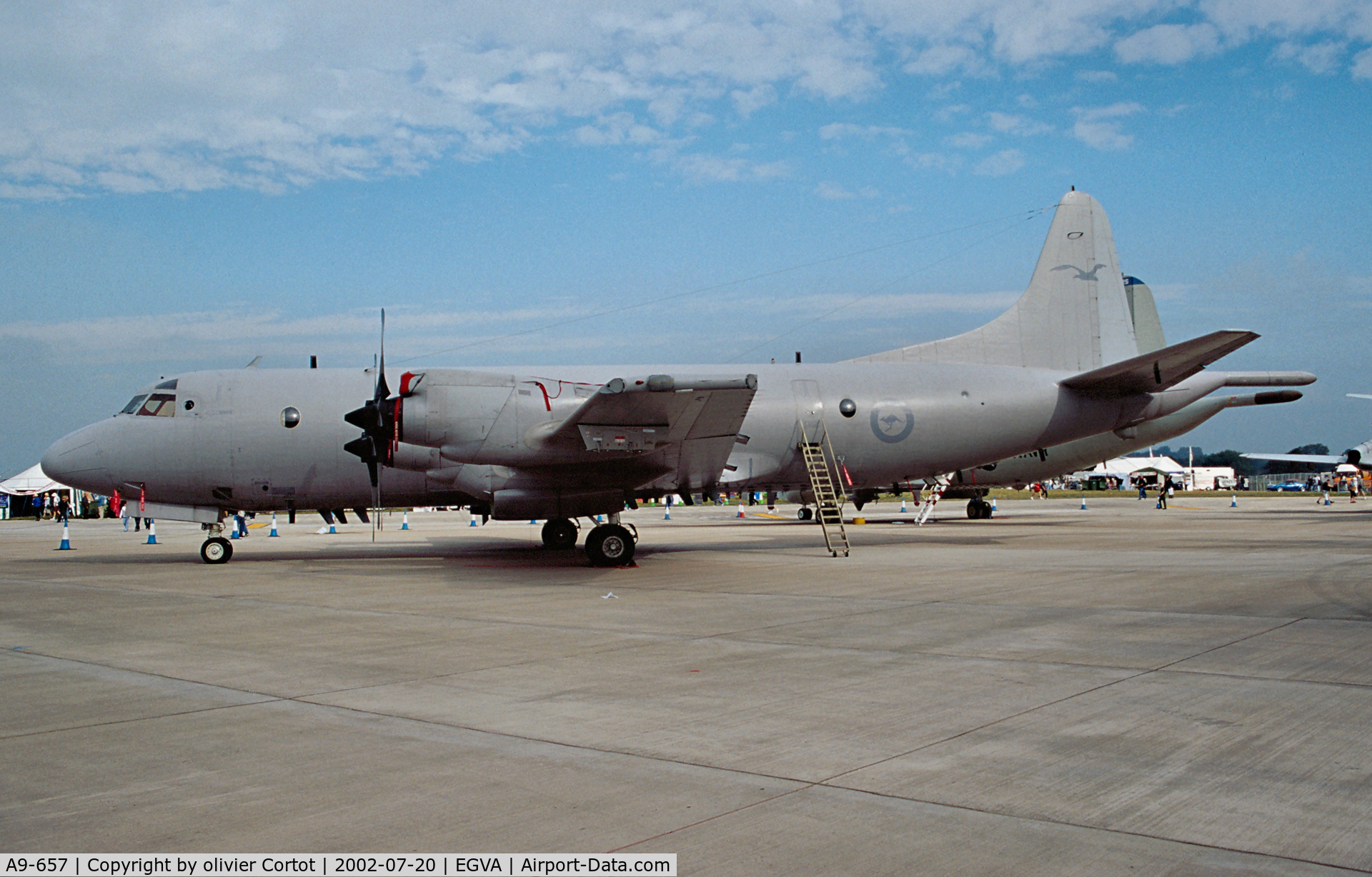 A9-657, Lockheed EAP-3C Orion C/N 285D-5780, RIAT 2002