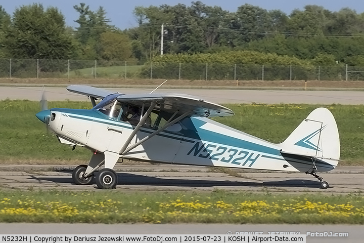 N5232H, Piper PA-16-160 Replica Clipper C/N 16-36, Clipper 160  C/N 16-36, N5232H