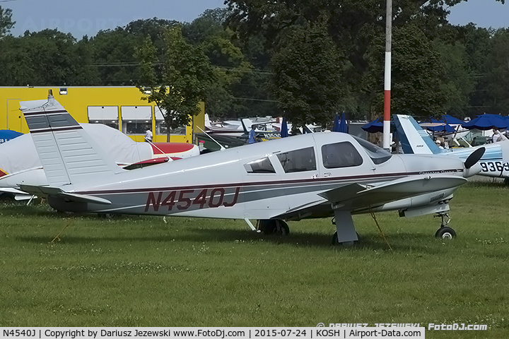 N4540J, 1968 Piper PA-28R-180 Cherokee Arrow C/N 28R-30399, Piper PA-28R-180 Cherokee Arrow  C/N 28R-30399, N4540J