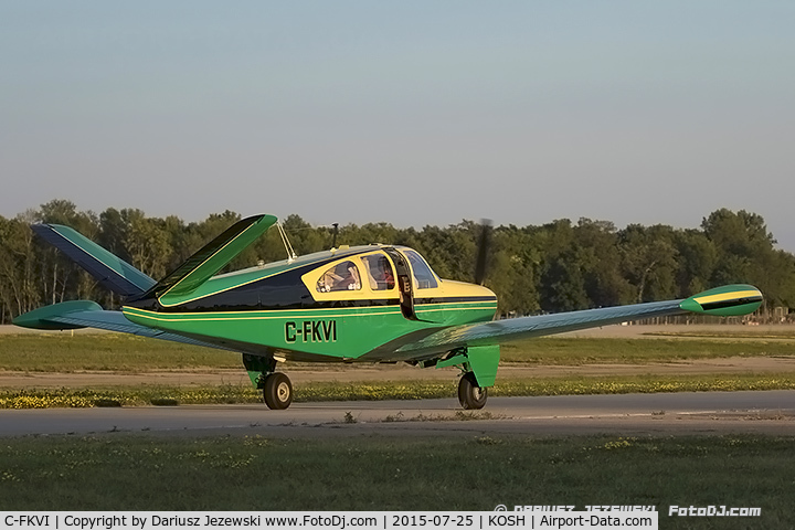 C-FKVI, 1949 Beech A35 Bonanza C/N D 1975, Beech A35 Bonanza  C/N D 1975, C-FKVI