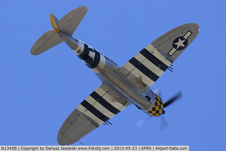 N1345B, 1945 Republic P-47D Thunderbolt C/N 399-55592, Republic P-47D Thunderbolt 