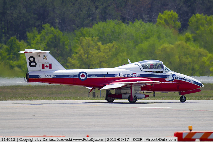 114013, 1962 Canadair CT-114 Tutor C/N 1013, CAF CT-114 Tutor 114013 C/N 1013 from Snowbirds Demo Team 15 Wing CFB Moose Jaw, SK