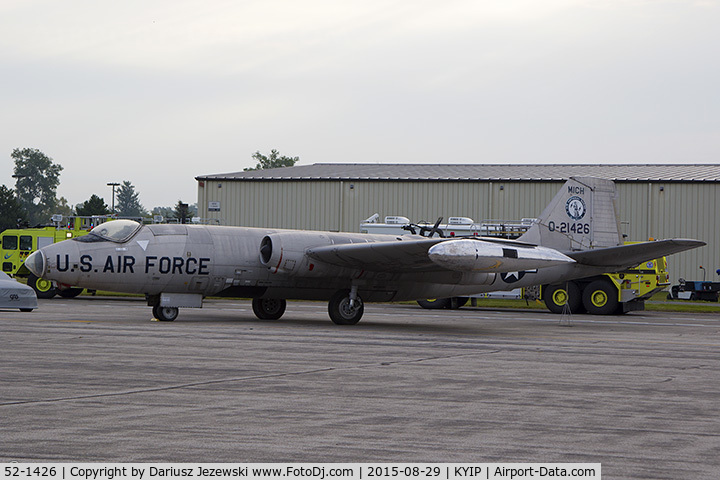 52-1426, 1952 Martin RB-57A Canberra C/N 009, Martin RB-57A Canberra  C/N 52-1426