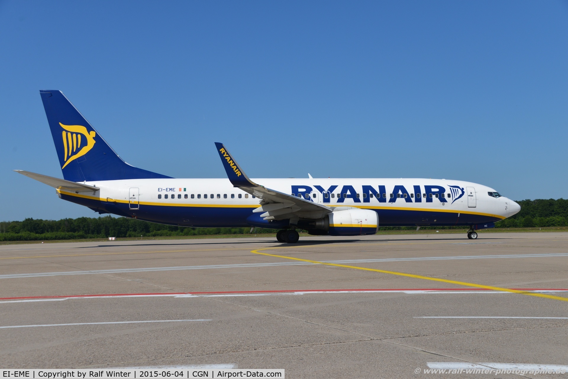 EI-EME, 2010 Boeing 737-8AS C/N 35029, Boeing 737-8AS(W) - FR RYR Ryanair - 35029 - EI-EME - 04.06.2015 - CGN
