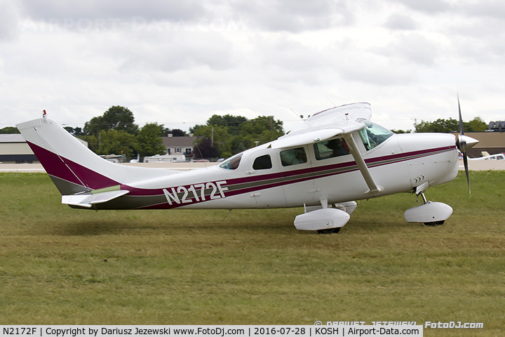 N2172F, 1965 Cessna U206 Super Skywagon C/N U206-0372, Cessna U206 Super Skywagon  C/N U206-0372, N2172F