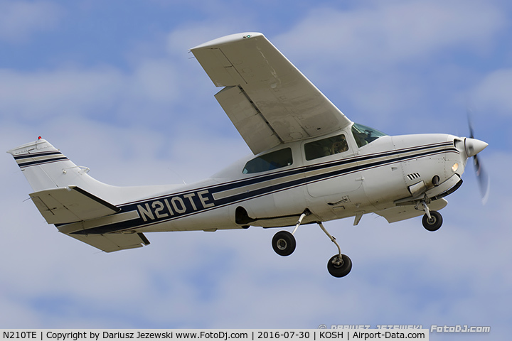 N210TE, 1975 Cessna T210L Turbo Centurion C/N 210-60544, Cessna T210L Turbo Centurion  C/N 210-60544, N210TE