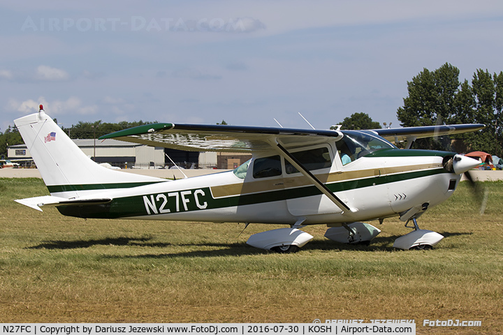 N27FC, 1962 Cessna 182E Skylane C/N 18254410, Cessna 182E Skylane  C/N 18254410, N27FC