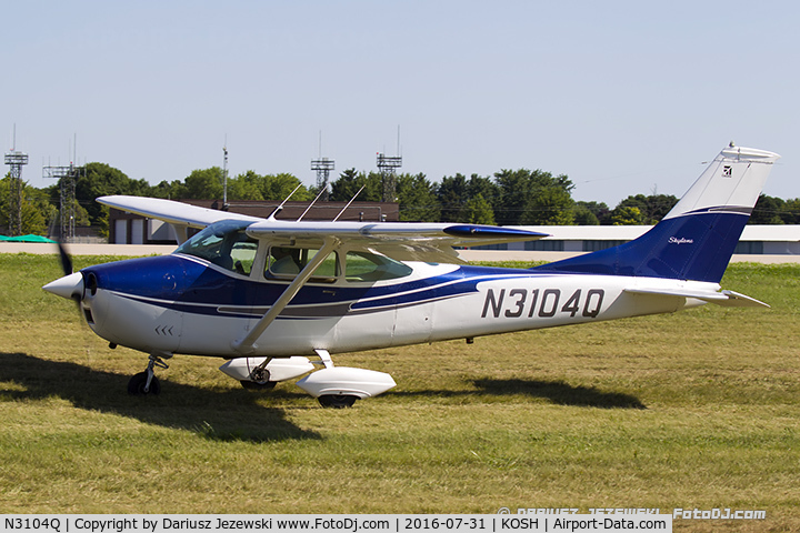 N3104Q, 1967 Cessna 182K Skylane C/N 18258104, Cessna 182K Skylane  C/N 18258104, N3104Q