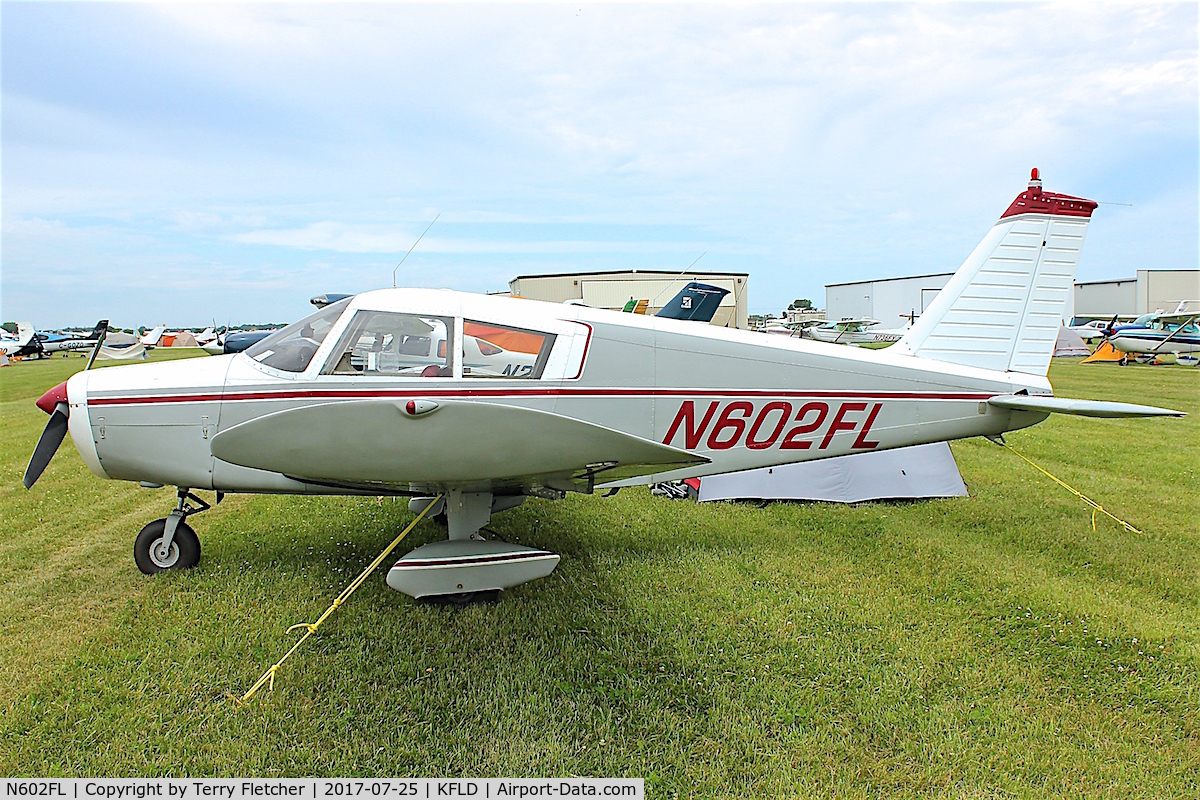 N602FL, 1971 Piper PA-28-140 C/N 28-7125476, At Fond du Lac County Airport