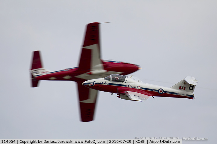 114054, 1971 Canadair CT-114 C/N 1054, CAF CT-114 Tutor 114054 C/N 1054 from Snowbirds Demo Team 15 Wing CFB Moose Jaw, SK