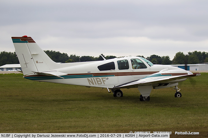 N1BF, 1973 Beech E-55 Baron C/N TE-961, Beech E55 Baron  C/N TE-961, N1BF