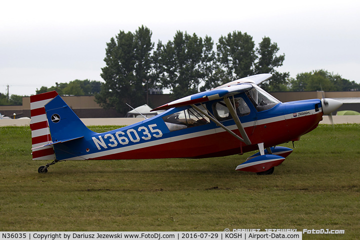 N36035, 1973 Bellanca 8KCAB Decathlon C/N 100-73, Bellanca 8KCAB Decathlon  C/N 100-73, N36035