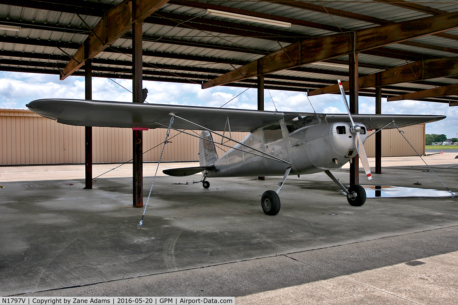 N1797V, 1947 Cessna 120 C/N 13982, At Grand Prairie Airport