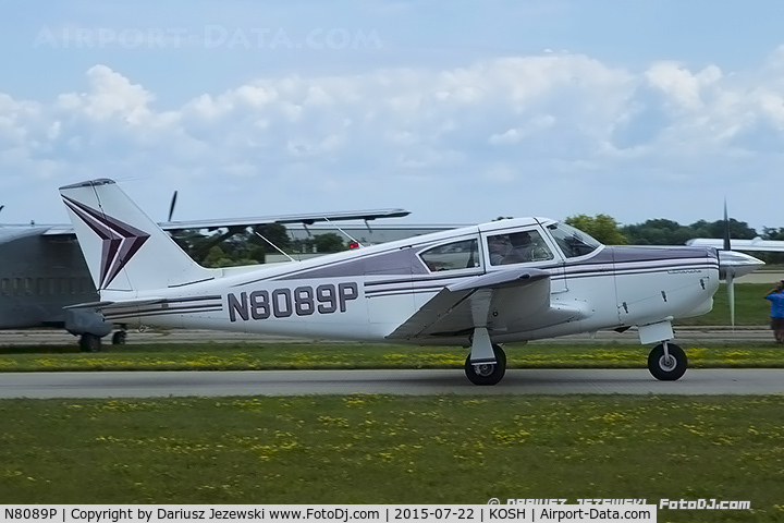 N8089P, 1962 Piper PA-24 C/N 24-3337, Piper PA-24  C/N 24-3337, N8089P