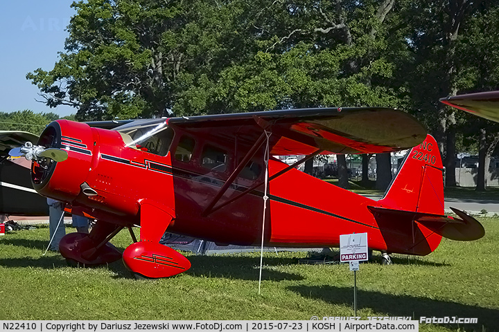 N22410, 1940 Howard Aircraft DGA-15P C/N 509, Howard Aircraft DGA-15P  C/N 509, NC22410