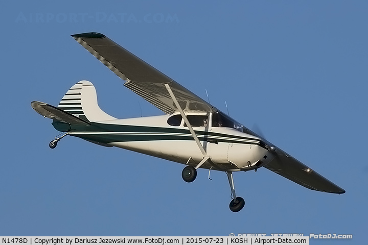 N1478D, 1951 Cessna 170A C/N 20061, Cessna 170A  C/N 20061, N1478D