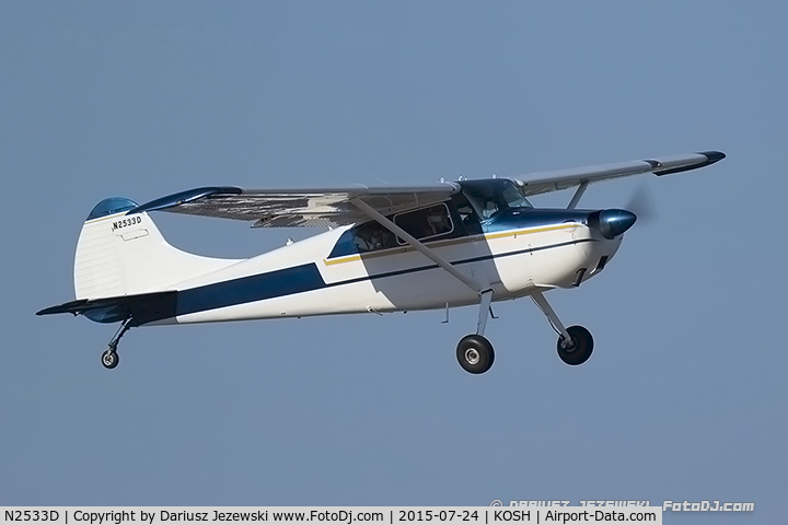 N2533D, 1952 Cessna 170B C/N 20685, Cessna 170B  C/N 20685, N2533D
