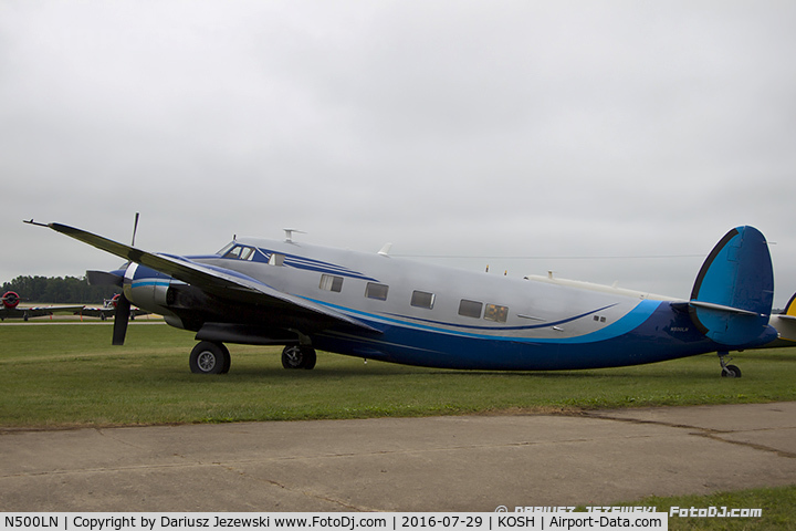 N500LN, 1960 Howard (Lockheed) 500 (PV-1/B-34 Ventura) C/N 5560/49, Lockheed PV-1 Ventura  C/N 5560, N500LN