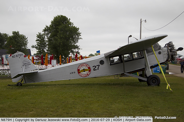 N879H, 1929 Hamilton Metalplane H47 C/N 65, Hamilton Metalplane H47  C/N 65, NC879H