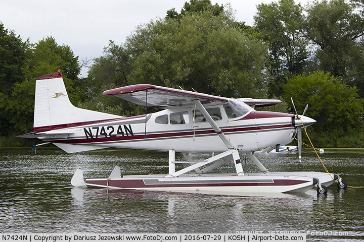 N7424N, 1981 Cessna A185F Skywagon 185 C/N 18504325, Cessna A185F Skywagon 185  C/N 18504325, N7424N
