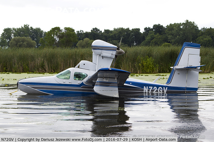 N72GV, Consolidated Aeronautics Inc. LAKE LA-4-200 C/N 1044, Lake LA-4-200 Buccaneer  C/N 1044, N72GV