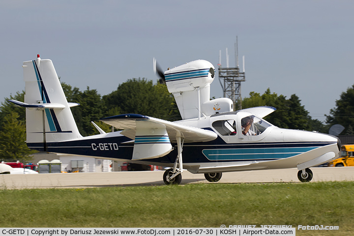 C-GETD, 1975 Lake LA-4-200 Buccaneer C/N 701, Lake LA-4-200 Buccaneer  C/N 701, C-GETD