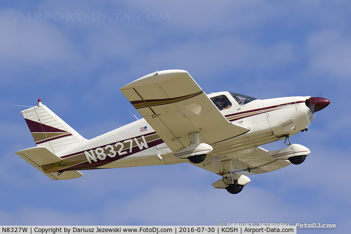 N8327W, 1965 Piper PA-28-180 Cherokee C/N 28-2506, Piper PA-28-180 Cherokee  C/N 28-2506, N8327W