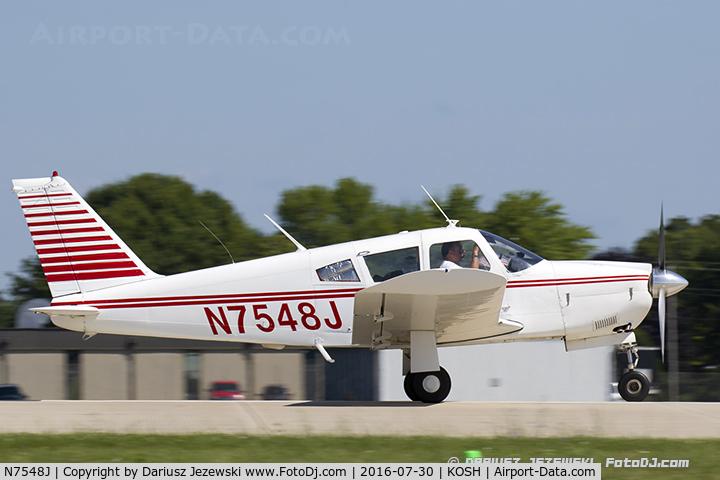 N7548J, 1968 Piper PA-28R-180 Cherokee Arrow C/N 28R-30922, Piper PA-28R-180 Cherokee Arrow  C/N 28R-30922, N7548J