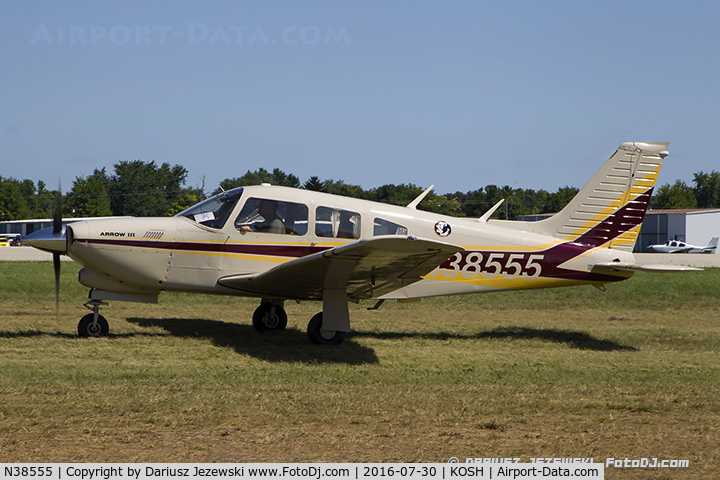 N38555, 1977 Piper PA-28R-201T Cherokee Arrow III C/N 28R-7703239, Piper PA-28R-201T Arrow III  C/N 28R-7703239, N38555